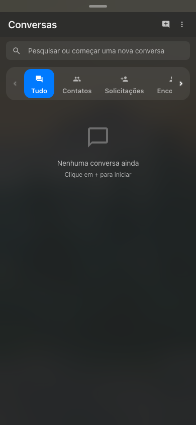 Chat no celular